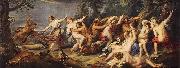 RUBENS, Pieter Pauwel Diana and her Nymphs Surprised by the Fauns France oil painting artist